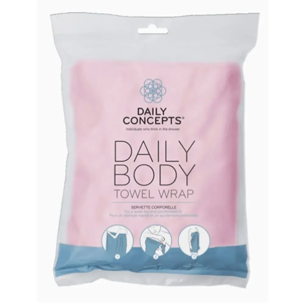 Daily Concepts Daily Body Towel Wrap New in Packaging NWT